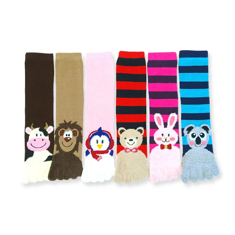 Soft bamboo-blend socks-MAMIA LADIES WINTER TOE SOCKS (30701_A-ASST)