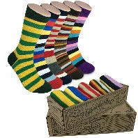 Warm alpaca winter socks-Men Novelty Fashion Dress Socks-5 Pair Fancy Power Sock-Fun Colorful Theme Socks