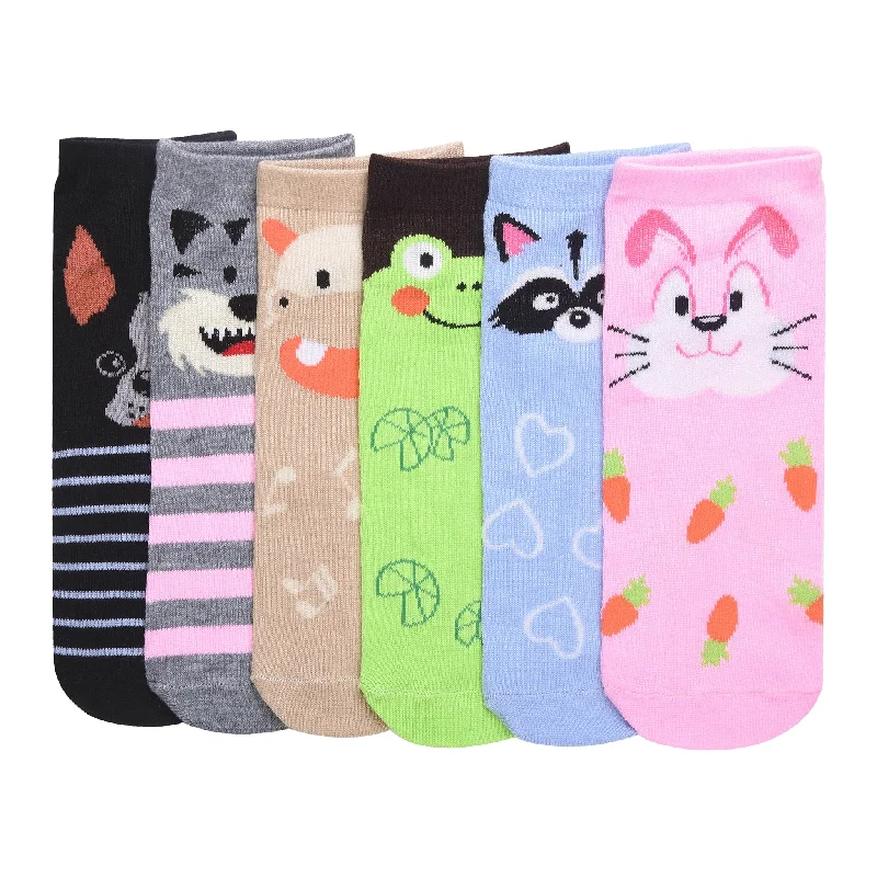 Warm fleece boot socks-MAMIA SPANDEX SOCKS (ANIMAL3)