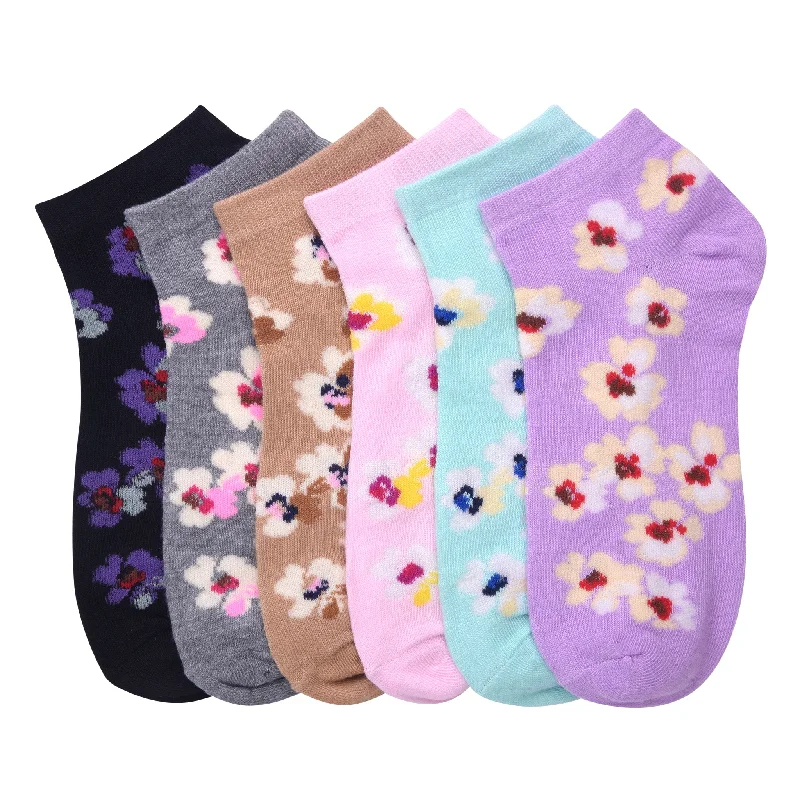 Stylish argyle crew socks-MAMIA SPANDEX SOCKS (HEYDAY)