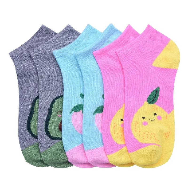 Trendy chevron crew socks-MAMIA SPANDEX SOCKS (POPUP)