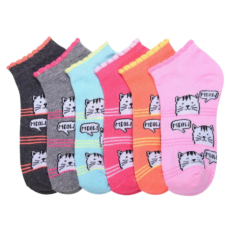 Fun food-themed socks-MAMIA SPANDEX SOCKS (SCMEOW)