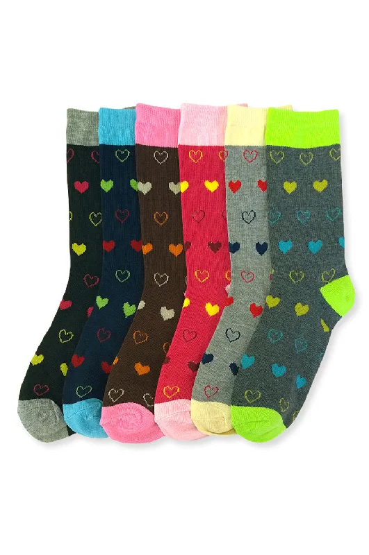 Thin anti-slip socks-MAMIA LADIES DESIGN CREW SOCKS (TOYOU)