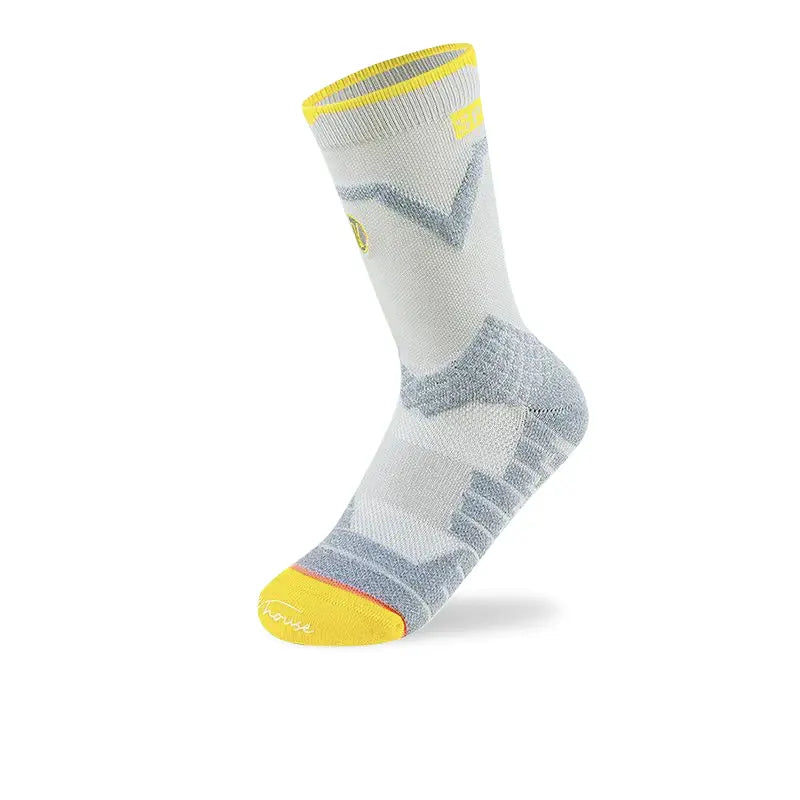 Trendy striped casual socks-BADMINTON SOCKS