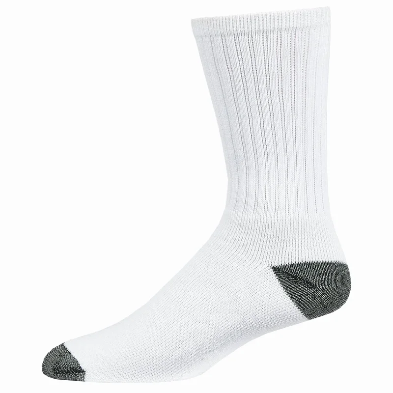 Lightweight no-show socks-BURUKA CREW SPORTS SOCKS (BK275_BLACK)