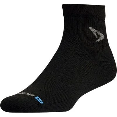 Durable marathon socks-Drymax Running 1/4 Crew Socks