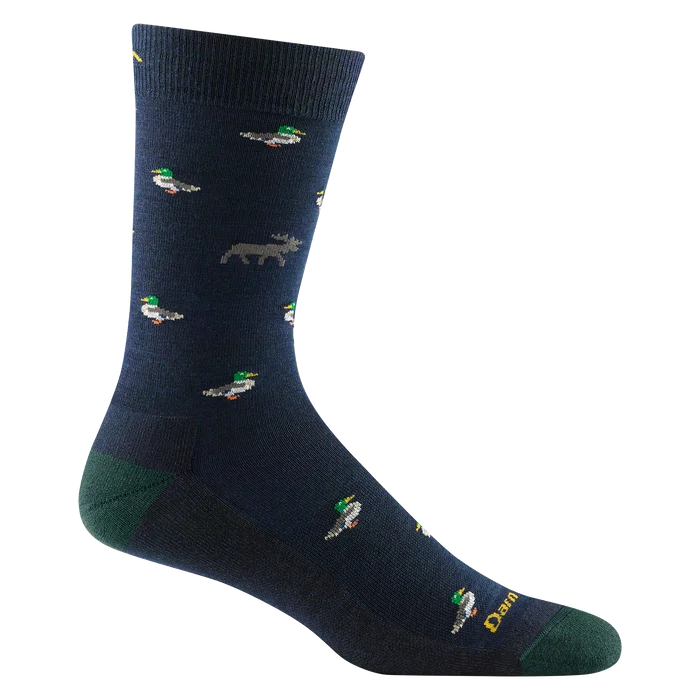 Warm merino winter socks-Duck Duck Moose Crew Lightweight with Cushion