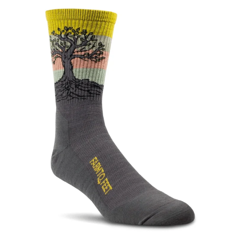 Lightweight sport liner socks-Farm to Feet Eureka Light Cushion 3/4 Crew Socks