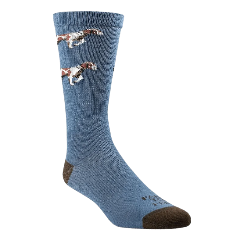 Soft bamboo knee-high socks-Farm to Feet Park Falls Crew Socks