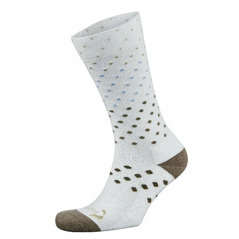 Thick cable-knit socks-Foot Zen by Balega Fashion Dots Crew Socks