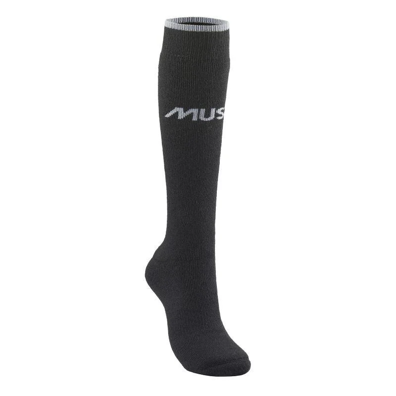 Anti-odor sports socks-Musto Thermal Mens Long Socks - Black