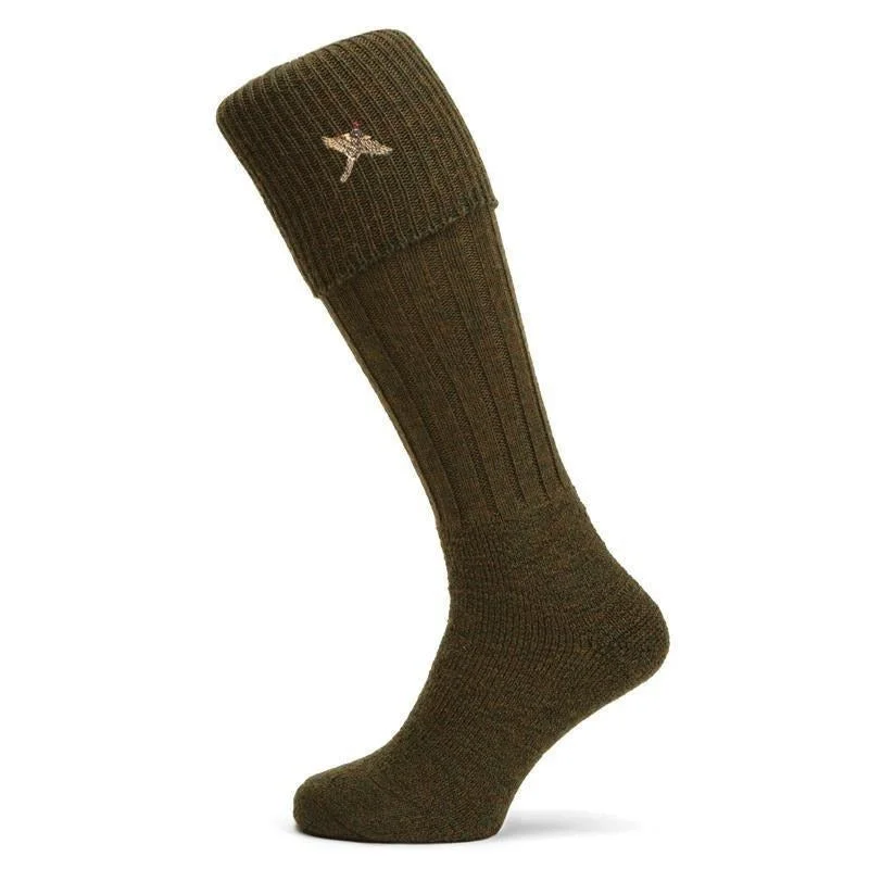 Men’s solid dress socks-William Powell Pheasant Shooting Sock