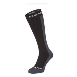 Trendy polka-dot crew socks-Sealskinz Worstead Waterproof Cold Weather Knee Length Socks