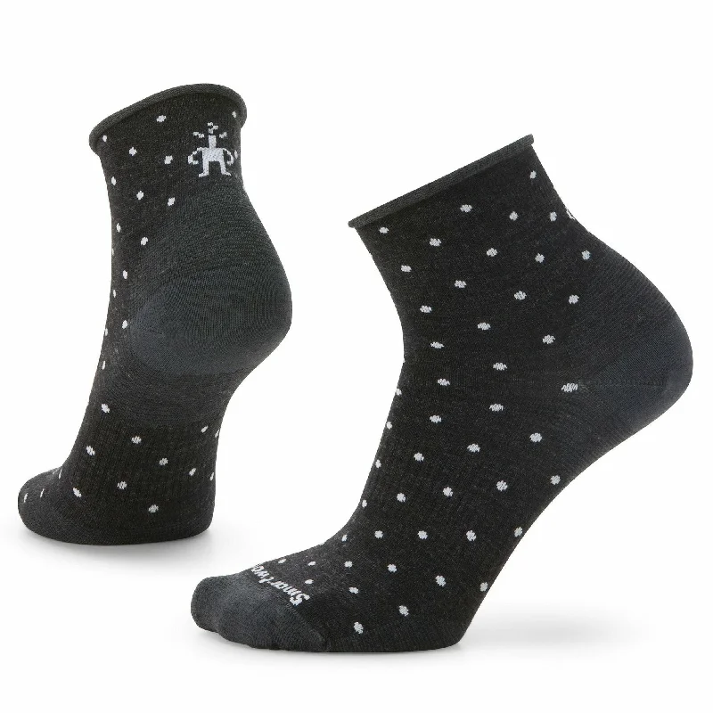 Women’s scalloped-edge socks-Smartwool Everyday Classic Dot Ankle Socks