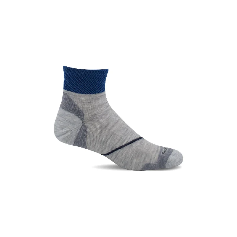 Thick insulated cabin socks-Sockwell Mens Pulse Firm Compression Mini Crew Socks