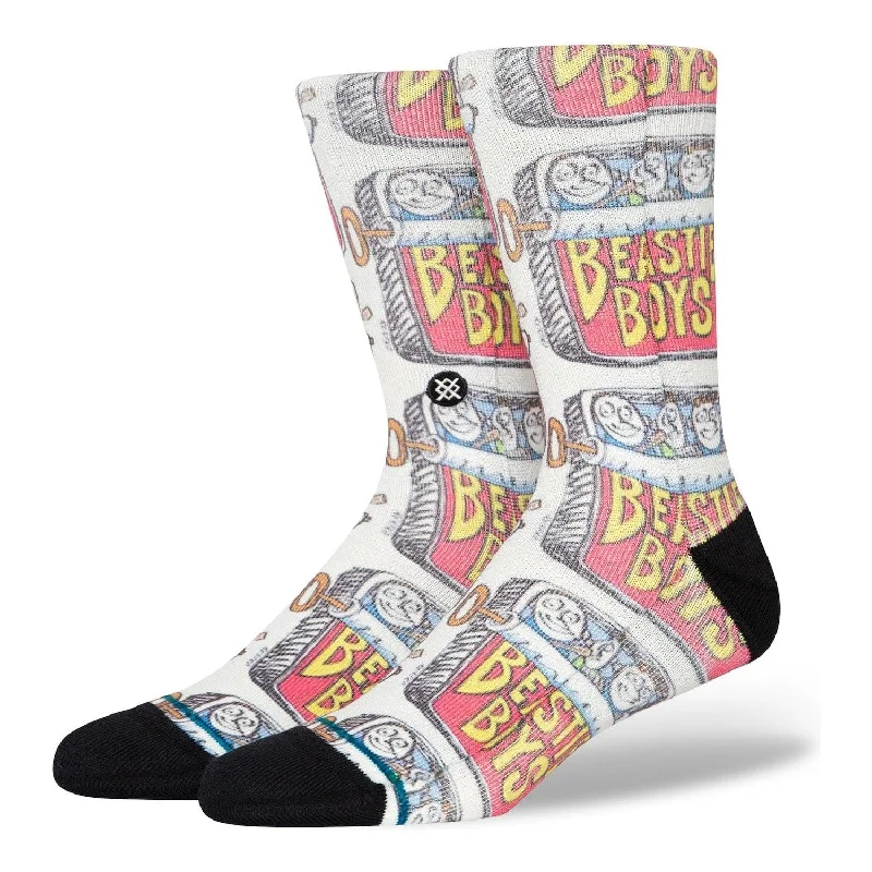 Plush velour lounge socks-Stance Canned Crew Socks