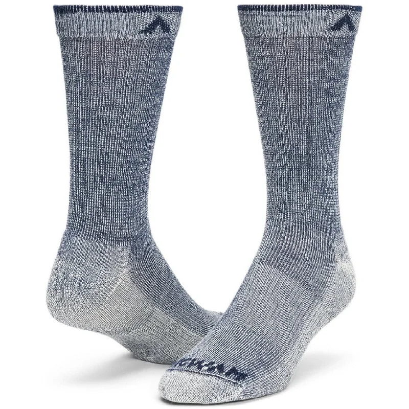 Plush chenille lounge socks-Wigwam Merino Comfort Hiker Lite Crew Socks