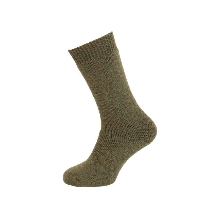 Cozy pom-pom sleep socks-William Powell Cushioned Wool Boot Socks - Calf High