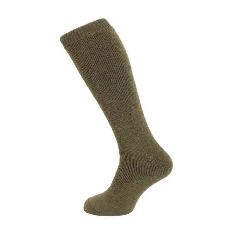 Lightweight casual crew socks-William Powell Cushioned Wool Boot Socks - Knee High