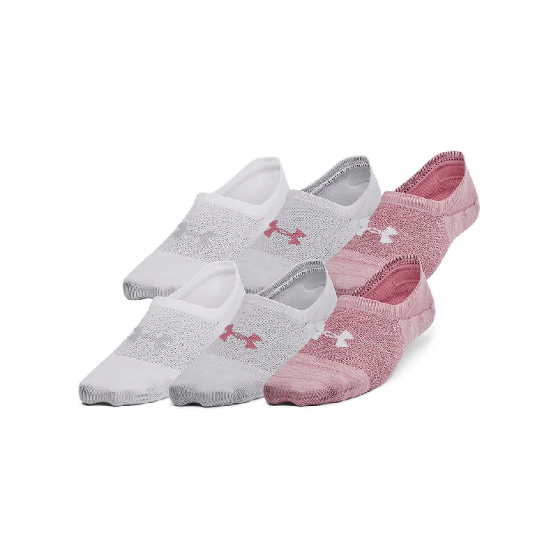 Anti-blister trail socks-Women's Under Armour Breathe Lite Liner Socks 6-Pack