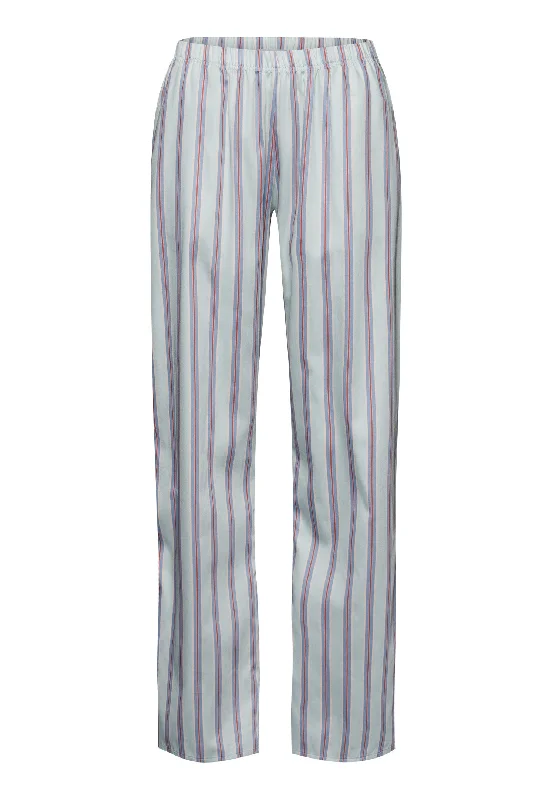 Women’s warm velour nightgown-Sleep And Lounge Cotton Pajama Pants | Balanced Stripe 74848-2164