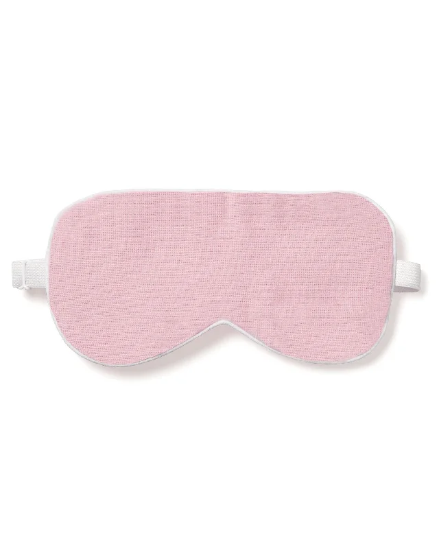 Women’s bold print robe-Adult Pink Flannel Traditional Eye Mask