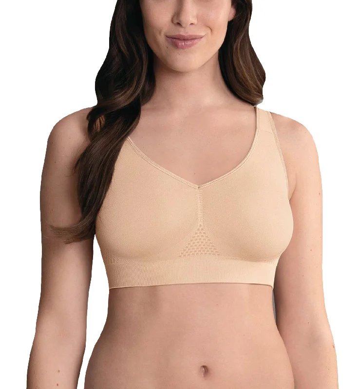 Women’s smooth seamless thong-Anita Care Lotta Pocketed Post Mastectomy Bra (5769X) - Desert