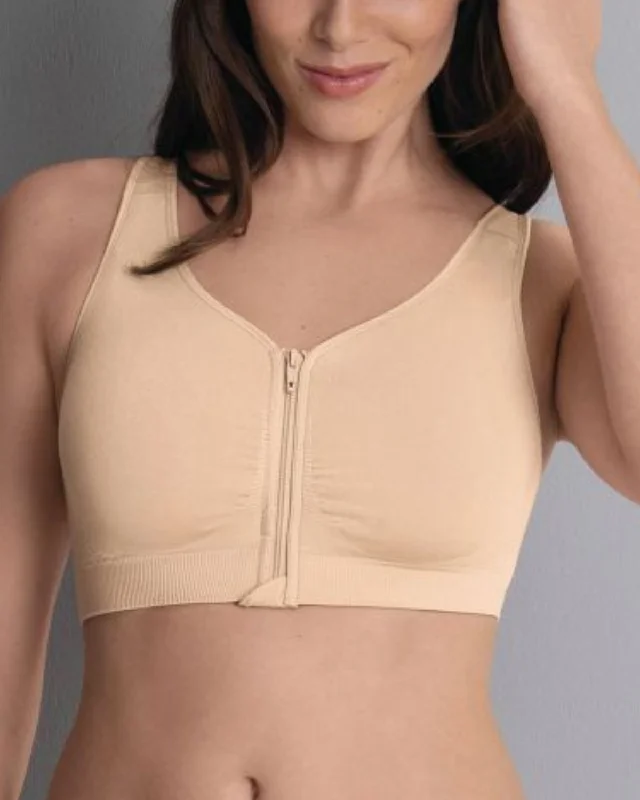 Women’s bold stripe hipster-Anita Lynn Mastectomy Bra - 5768X