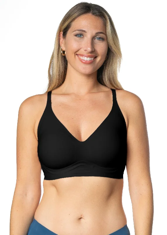 Women’s comfy cotton thong-Back Closure Gel Bra