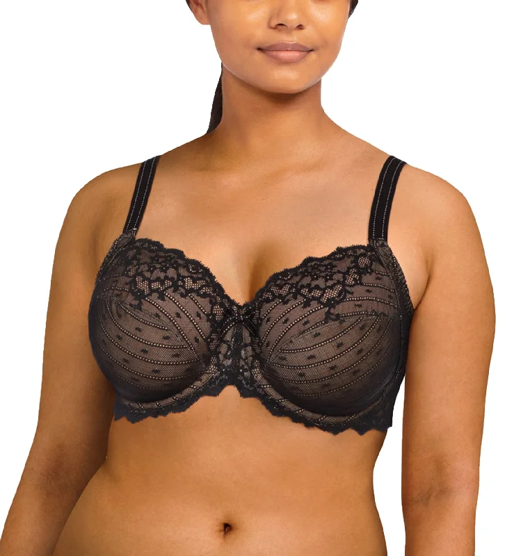 Women’s lightweight hipster briefs-Chantelle Rive Gauche Full Coverage Underwire Bra (C32810) - Black