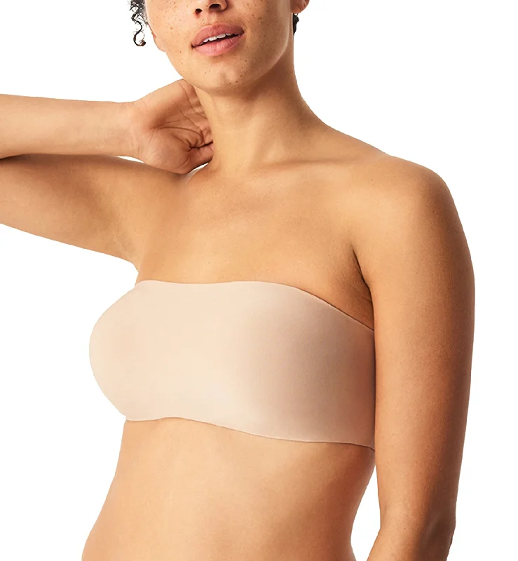 Women’s high-rise cotton panties-Chantelle Softstretch Padded Bandeau Bra (C16A30) - Ultra Nude