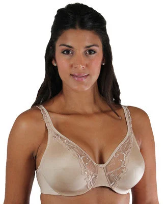 Women’s low-rise floral panties-Denmark Seamless Minimizer Bra - # 28011