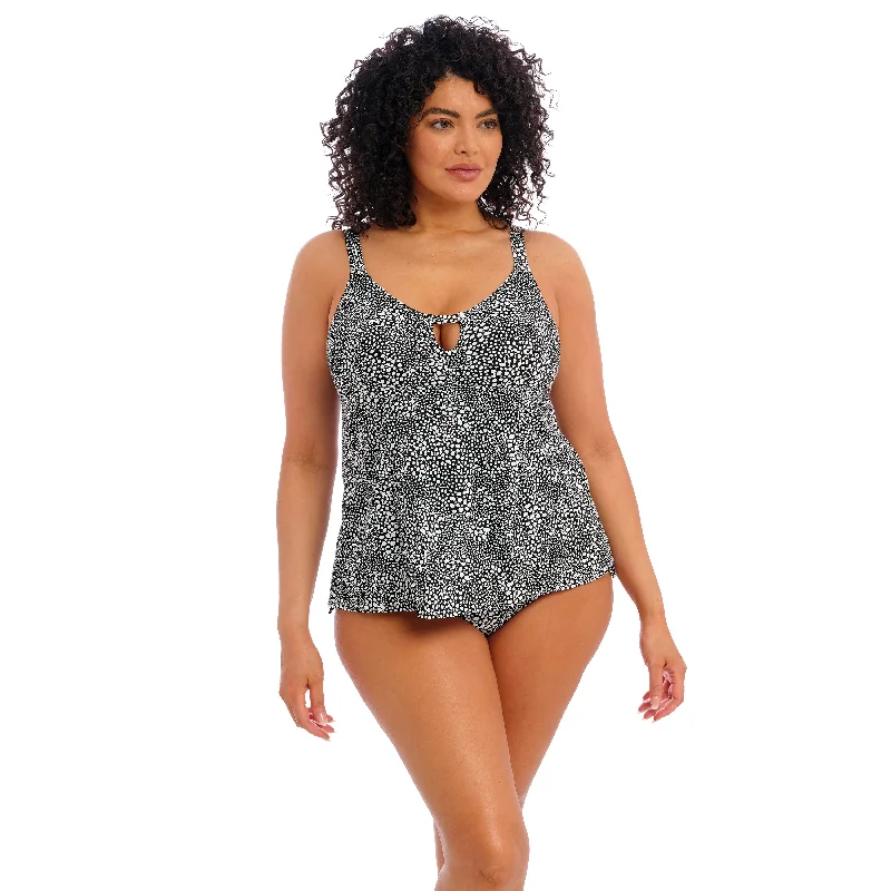 Women’s delicate lace boyshorts-Elomi Non Wired Moulded Tankini