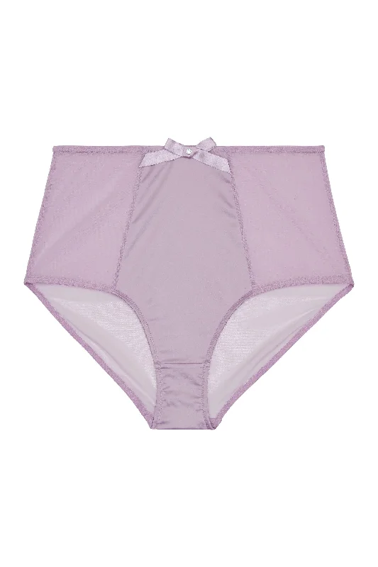 Women’s polka-dot boyshorts-Felicity Hayward Knox HW Brief Lilac Curve