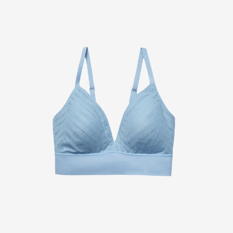 Women’s comfy modal hipster-Floatley Pointelle Wireless Adjustable Bra