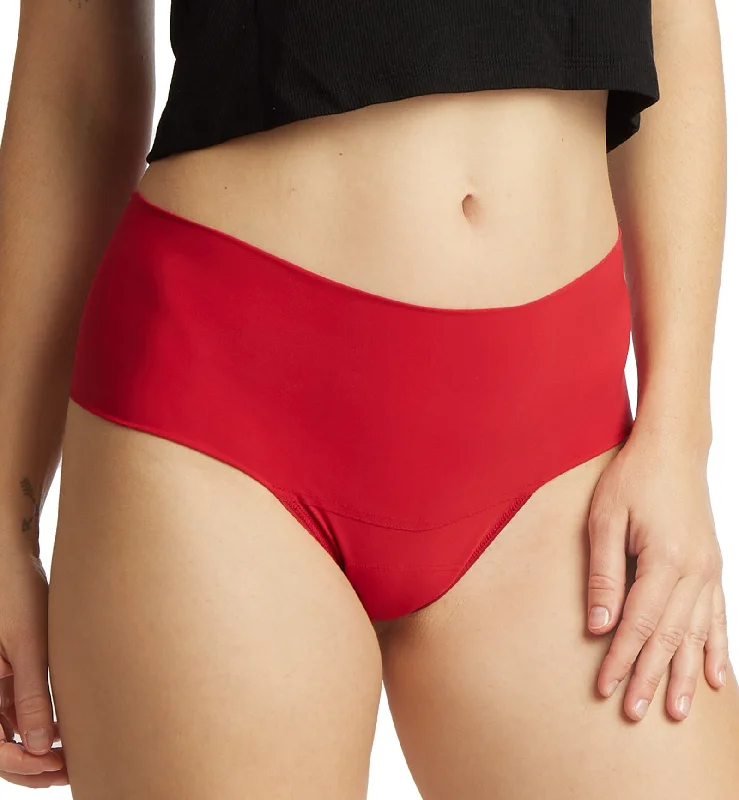 Women’s smooth modal thong-Hanky Panky BreatheSoft Hi-Rise Thong (6J1921B) - Cherryade