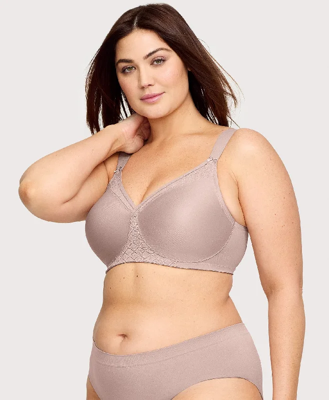 Women’s organic cotton boyshorts-MagicLift Seamless Support T-Shirt Bra Taupe