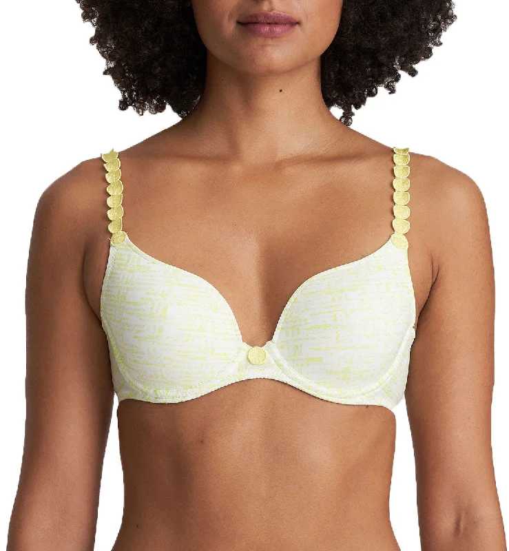 Women’s high-waist lace panties-Marie Jo Tom Convertible Seamless Underwire Bra (0120826) - Limoncello