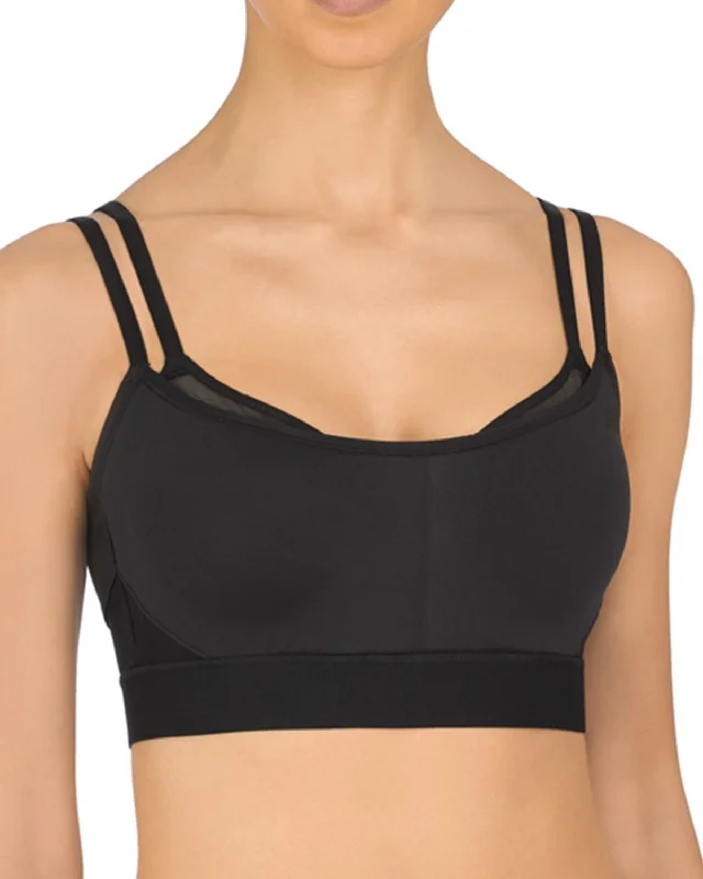 Women’s satin cheeky underwear-Natori Gravity Contour Underwire Sports Bra - 752201