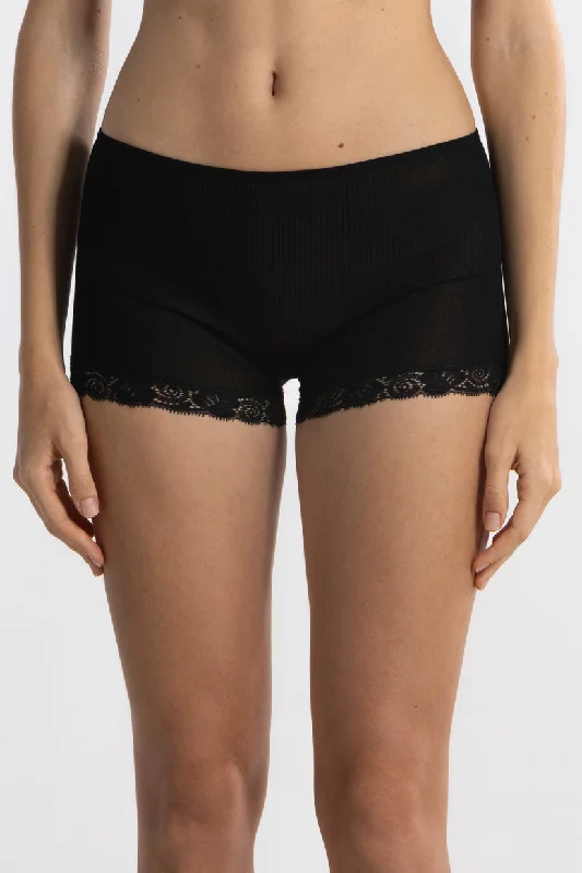 Women’s high-waist lace panties-Oscalito® Retro Shaping High Rise Culotte