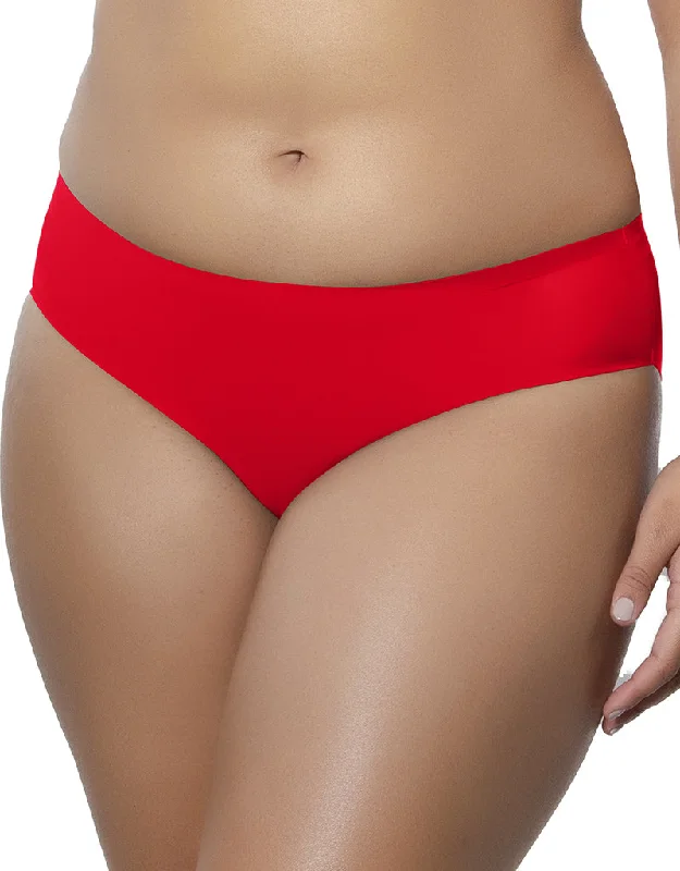 Women’s soft modal boyshorts-Parfait Hipster Brief Racing Red