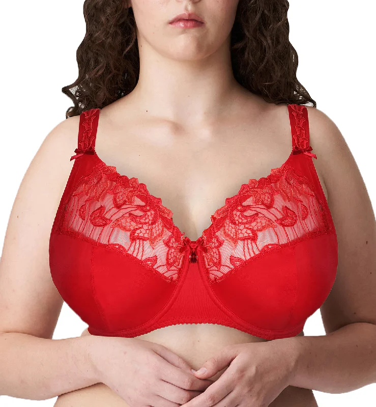 Women’s microfiber string bikini-PrimaDonna Deauville Full Cup Underwire Bra (0161815) - Scarlet