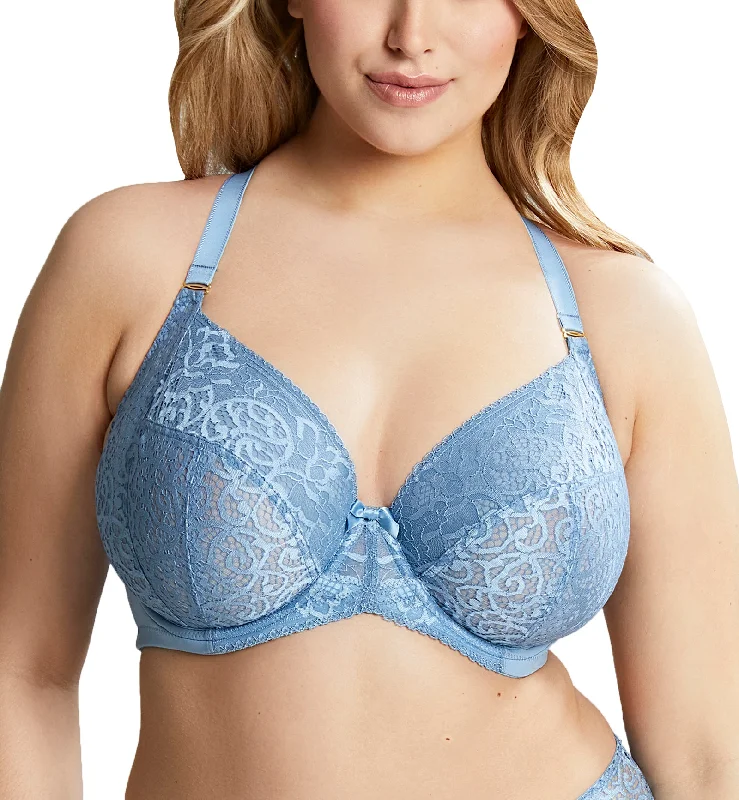 Women’s smooth modal thong-Sculptresse by Panache Estel Plunge Underwire Bra (9686) - Dusk Blue