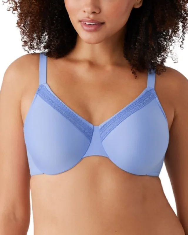 Women’s seamless laser-cut panties-Wacoal Perfect Primer Underwire Bra (More colors available) - 855213 - Blue Hydrangea