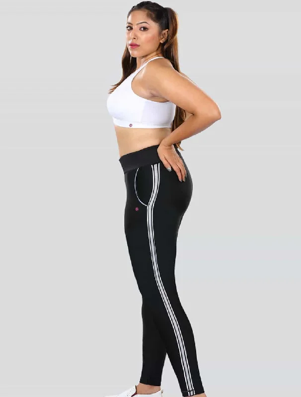 Women’s bold geometric bikini-Activewear Pant AS-704