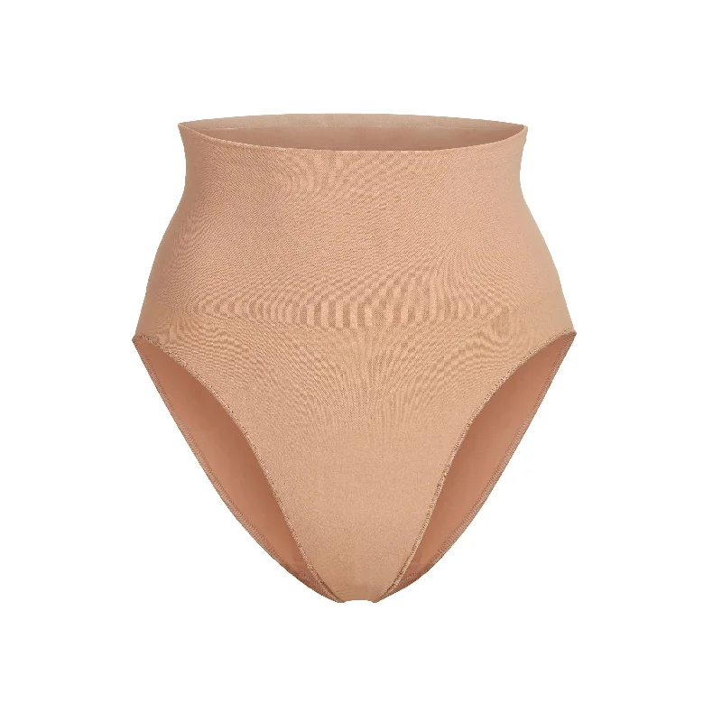 Women’s cozy cotton bikini-CORE CONTROL BRIEF | OCHRE