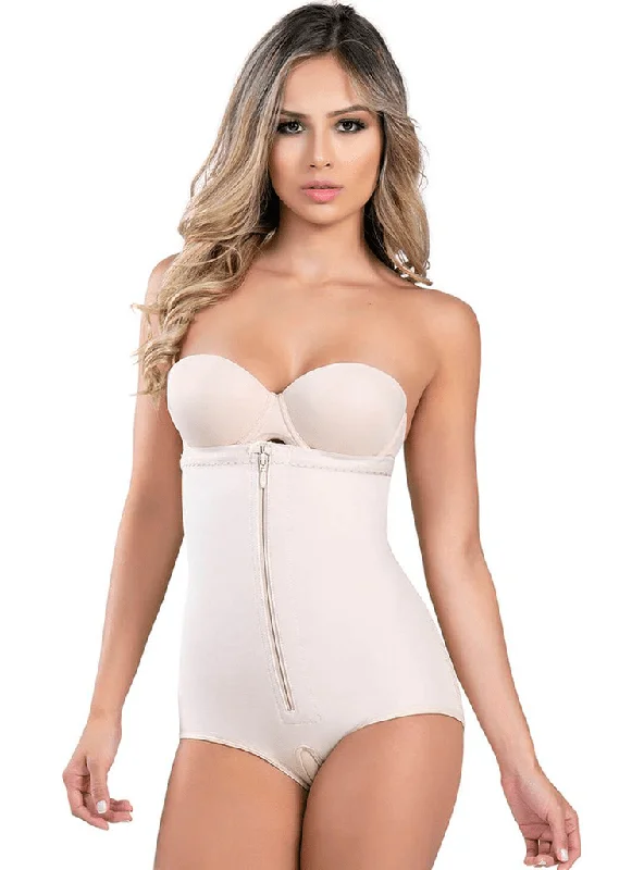 Women’s cozy bamboo underwear-Cysm Slimming Strapless Thermal Body Shaper - 292