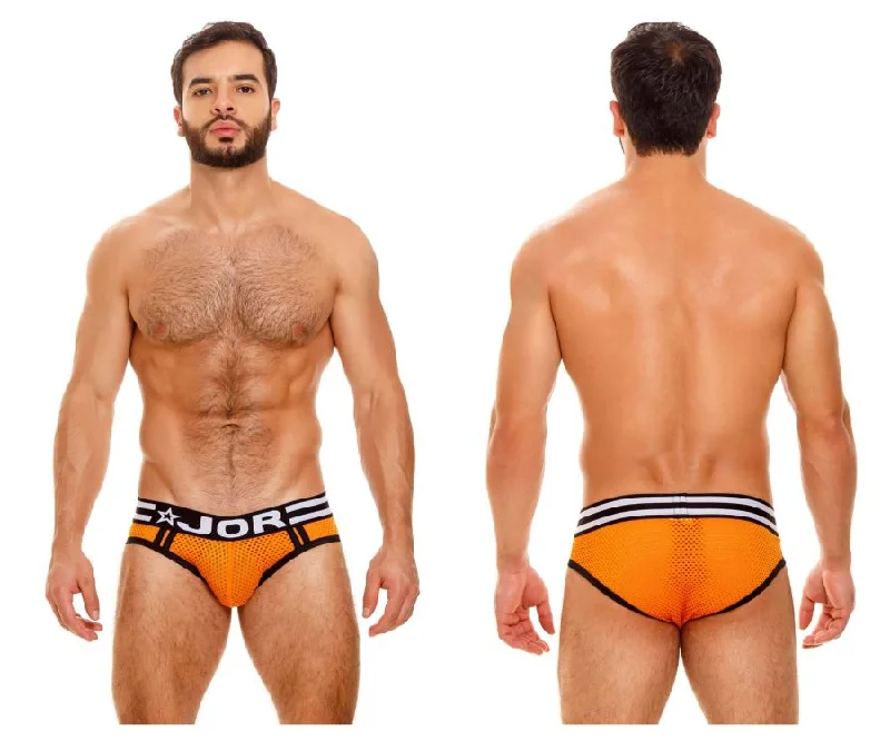 Men’s soft athletic boxers-JOR 1735 Speed Briefs Color Orange