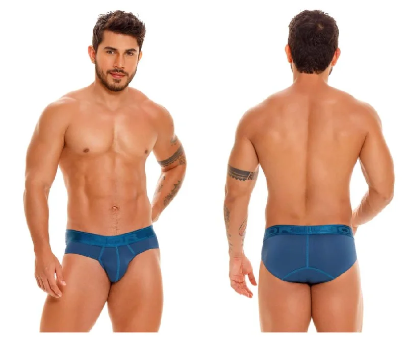 Men’s cozy jersey boxer briefs-JOR 1861 Element Briefs Color Petrol