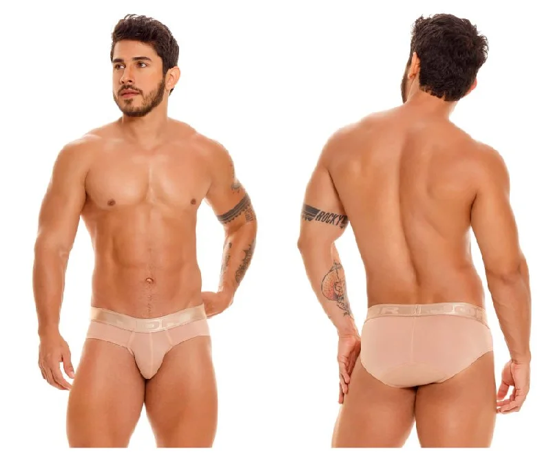 Men’s soft stretch boxer briefs-JOR 1861 Element Briefs Color Nude